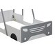 preview thumbnail 12 of 10, Twin Size Car-shaped Bed with Roof