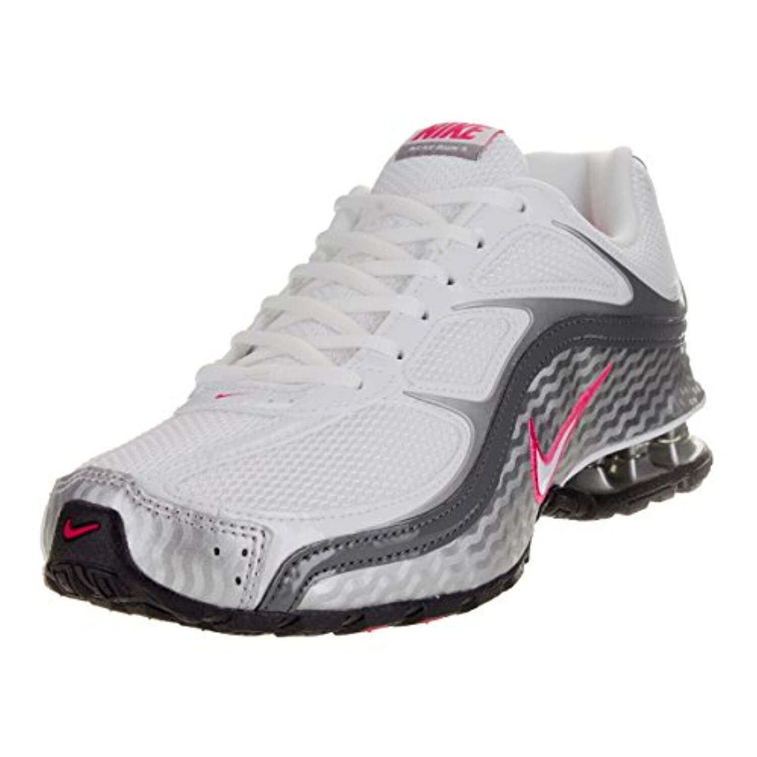 nike reax womens black and pink