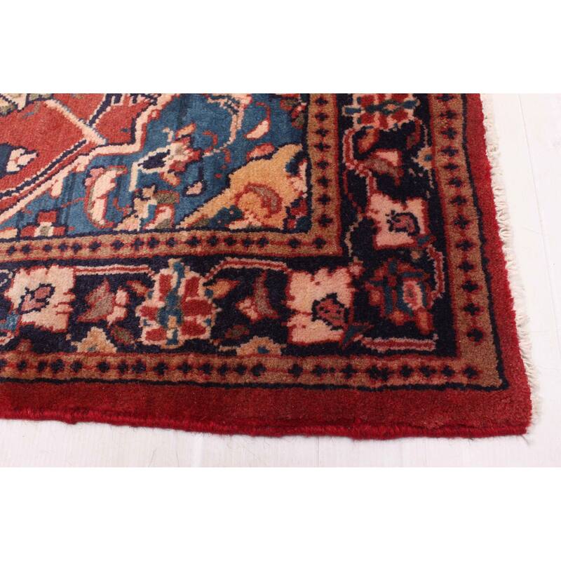 ECARPETGALLERY Hand-knotted Anadol Dark Copper Wool Rug - 3'6 x 11'0