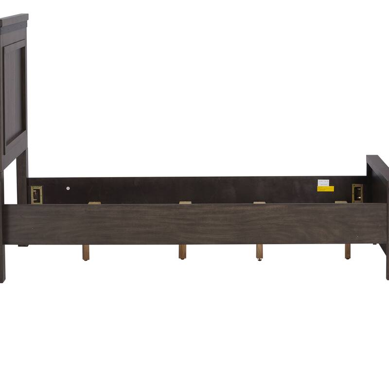 Liberty Furniture Thornwood Hills Youth Panel Bedroom Set with Bed, Dresser, Mirror - Full or Twin