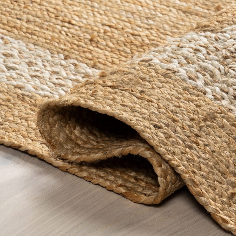 Nuloom Louisa Jute Bordered Area Rug