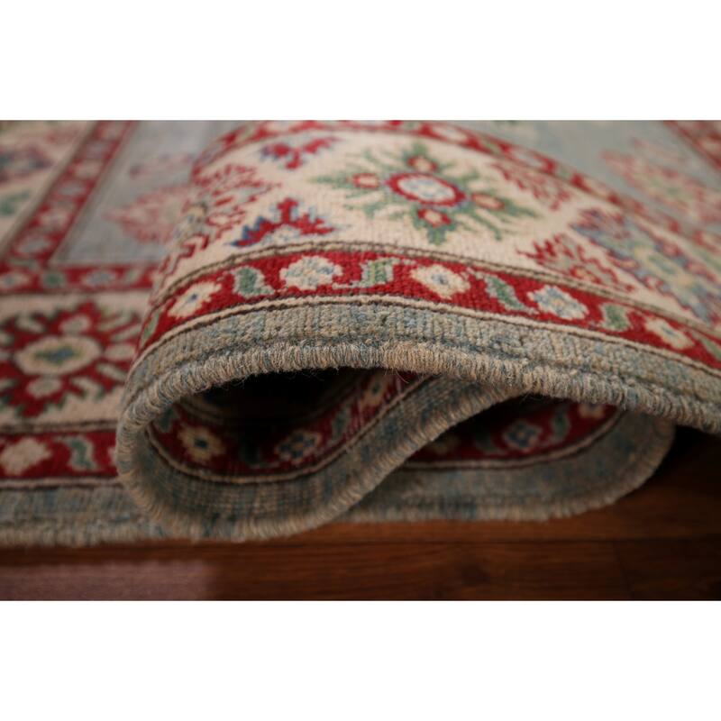 Kazak Oriental Area Rug Handmade Bedroom Wool Carpet - 3'11" x 5'11"