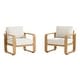 preview thumbnail 56 of 122, Spruce & Spring Outdoor Patio Furniture Set Aluminum Sofa Accent Chair