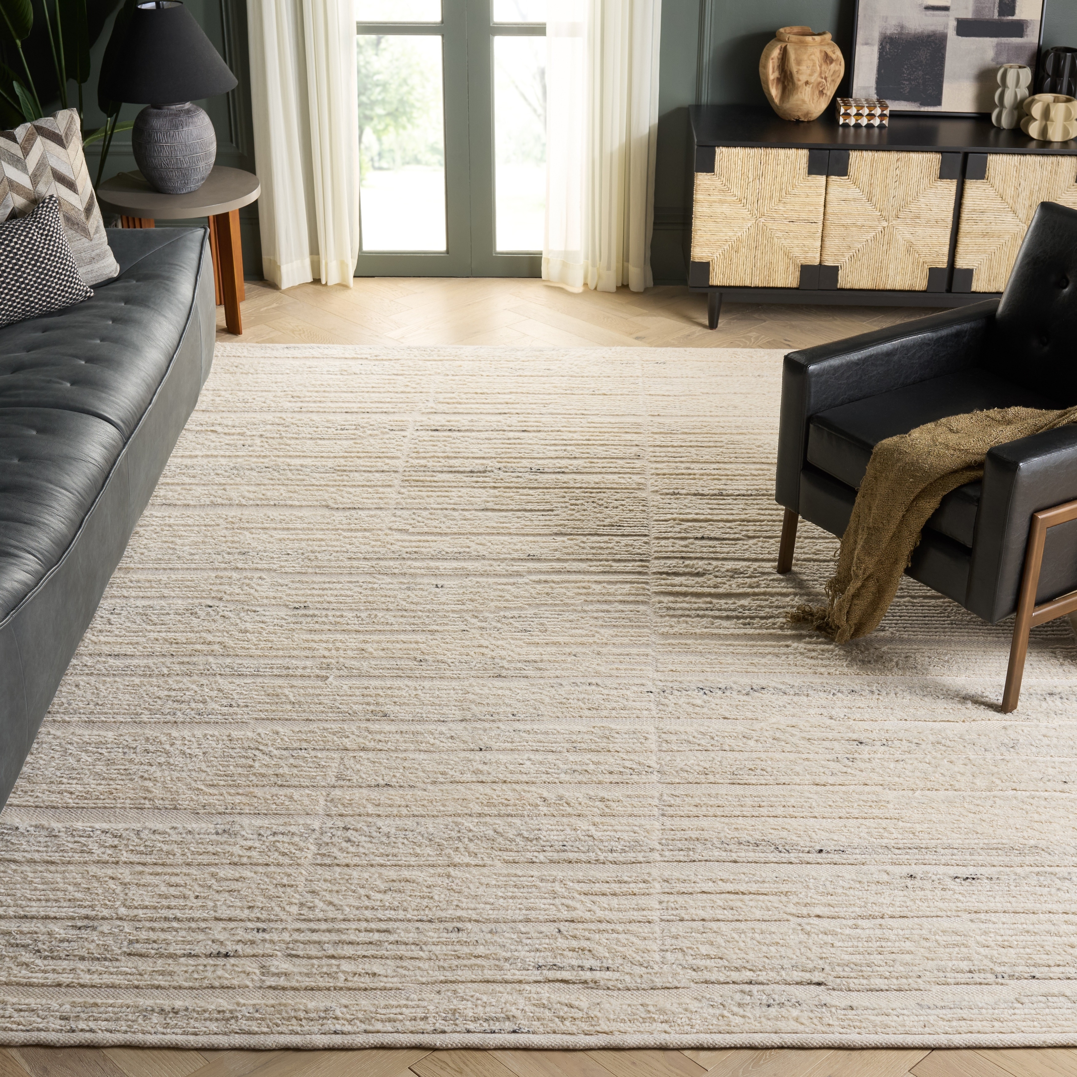 SAFAVIEH Handmade Pine Gundega Wool Rug