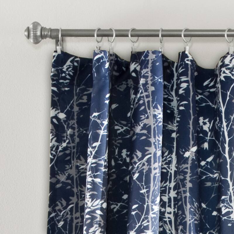 Lush Decor Forest Room Darkening Window Curtain Panel Pair