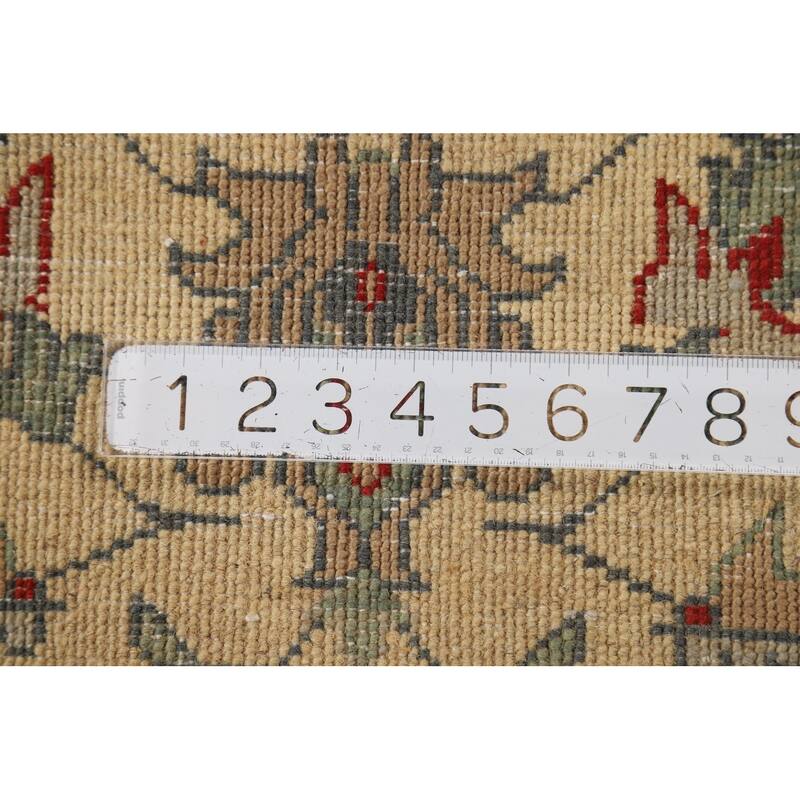 Geometric Kazak Accent Rug Handmade Wool Carpet - 2'0" x 3'0"