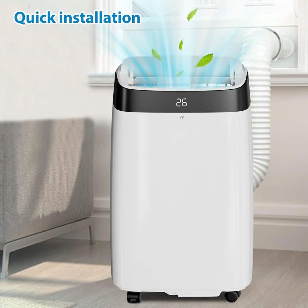 10,000 Btus Portable Air Conditioner Cools up to 450 Sq. Ft - N/A