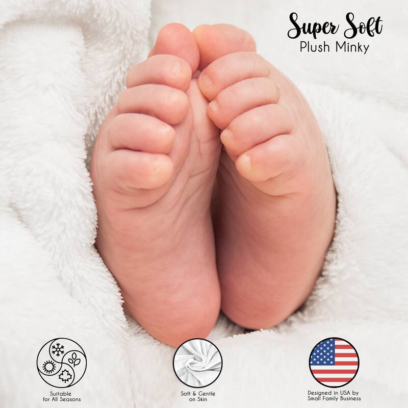 Sweet Jojo Designs Pink Bows Girl Baby Monthly Milestone Blanket -Elegant Tiny Toes and Perfect Bow for Ballet Dancer Collection