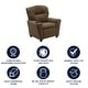 preview thumbnail 152 of 191, Contemporary Kids Recliner with Cup Holder