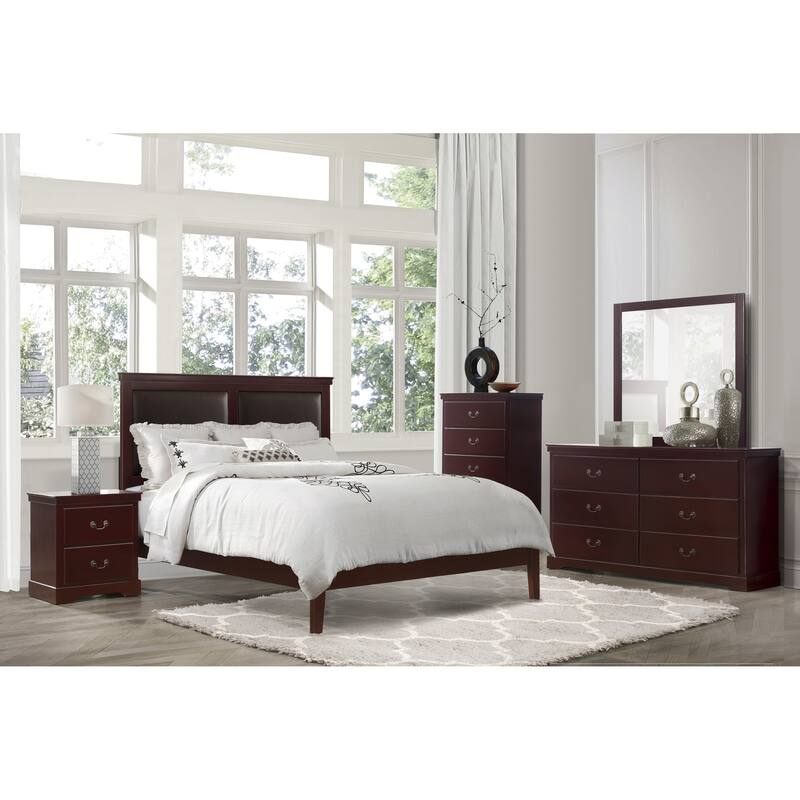 Classic Traditional 2 Drawers Nightstand