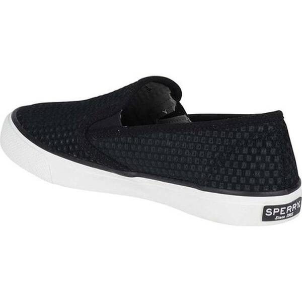 Sperry Black Seaside divisi Emboss Weave