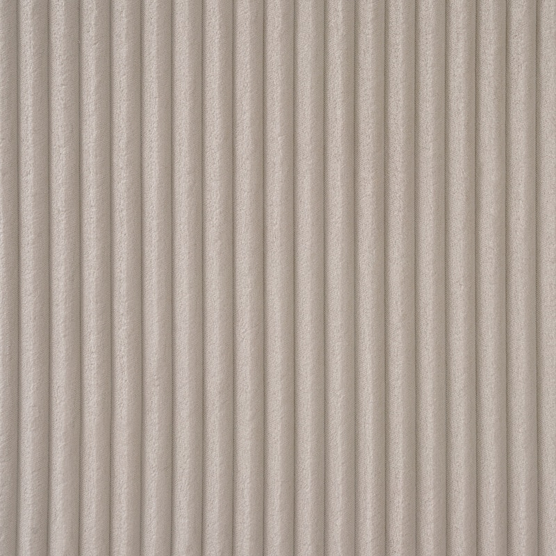 Corduroy Upholstered Bed Frame, Rounded Corners Design Queen Platform Bed, Slat Support