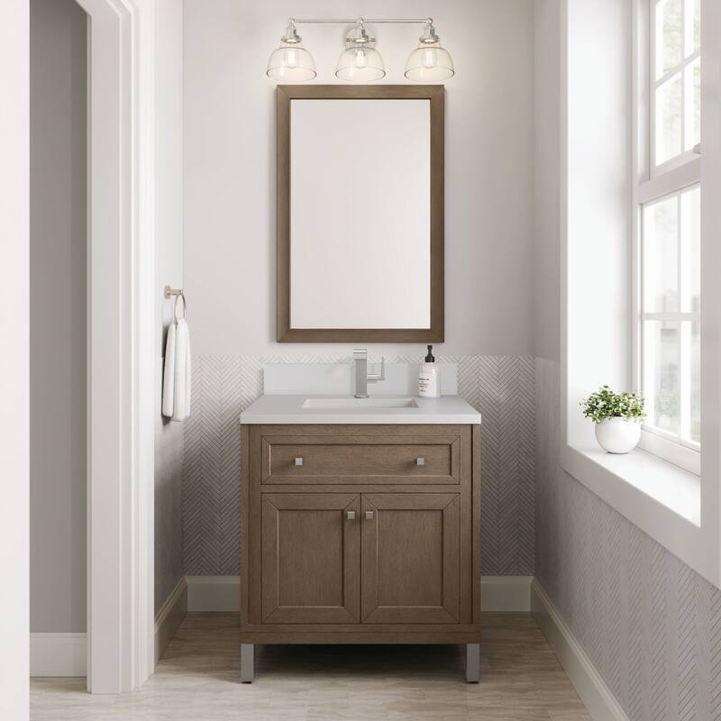 James Martin Vanities 305-V30-1WZ Chicago 30" Single Basin Wood Vanity