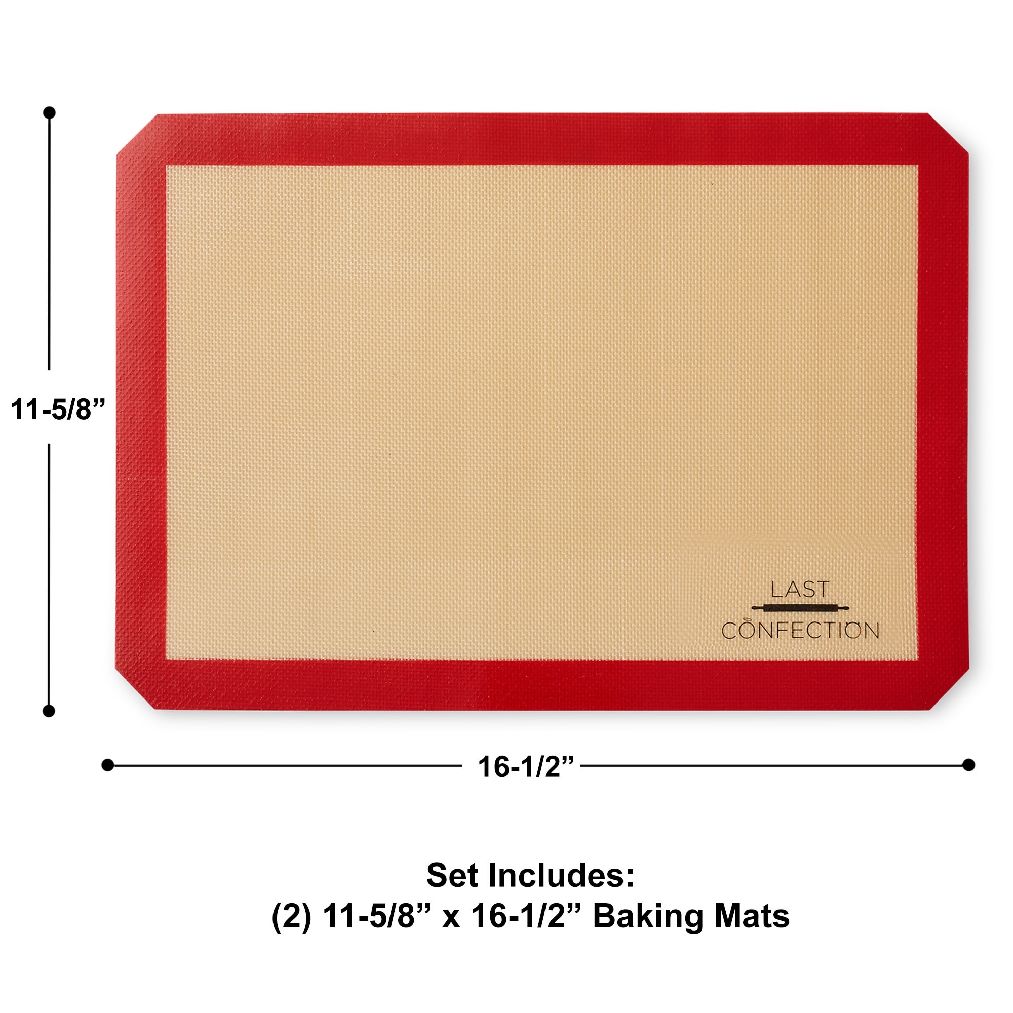Silicone Baking Mats Non Stick Baking Sheet Liners Last