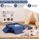 preview thumbnail 23 of 22, Modular Kids Couch 12pcs Play Couch with Ball Pit,Toddler Couch for Creative Boys Girls, Convertible Kids Sofa for Playroom