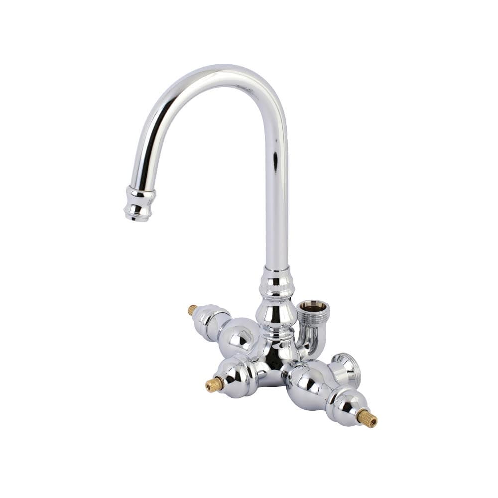 Kingston Brass Aqua Vintage Gooseneck Clawfoot Tub Faucet Body Only -
