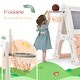 preview thumbnail 8 of 11, 5-in-1 Toddler Climber Basketball Hoop Set