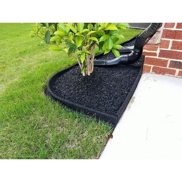 6pc box EcoBorder L shape rubber landscape edging - N/A - Bed Bath