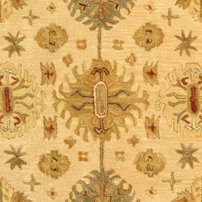 SAFAVIEH Handmade Anatolia Bibbi Traditional Oriental Hand-spun Wool Rug