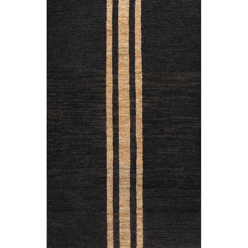 JONATHAN Y Zolak Rustic Beach House Wide Ticking Stripe Jute Rug