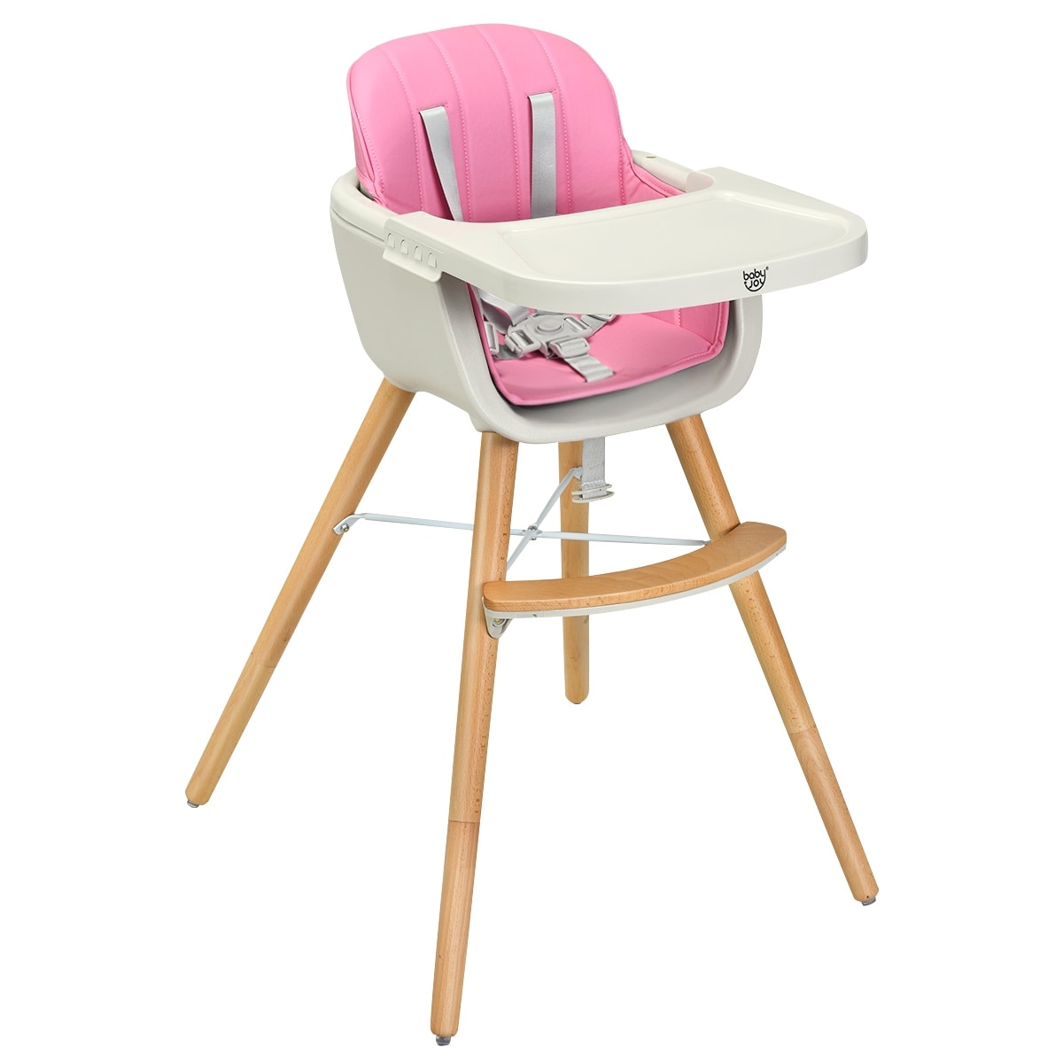 baby joy wooden high chair