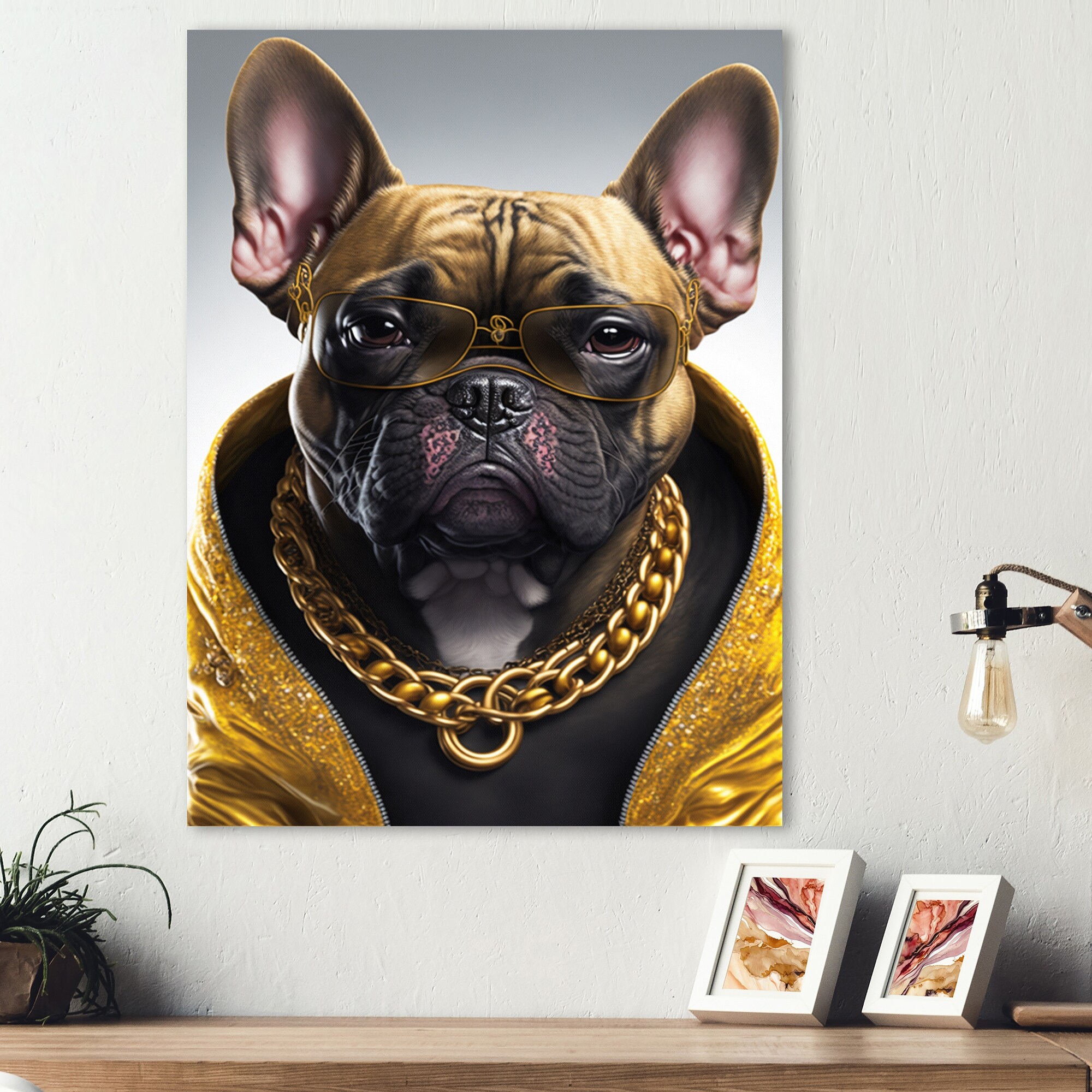 Designart-'Frenchie-Gangster-