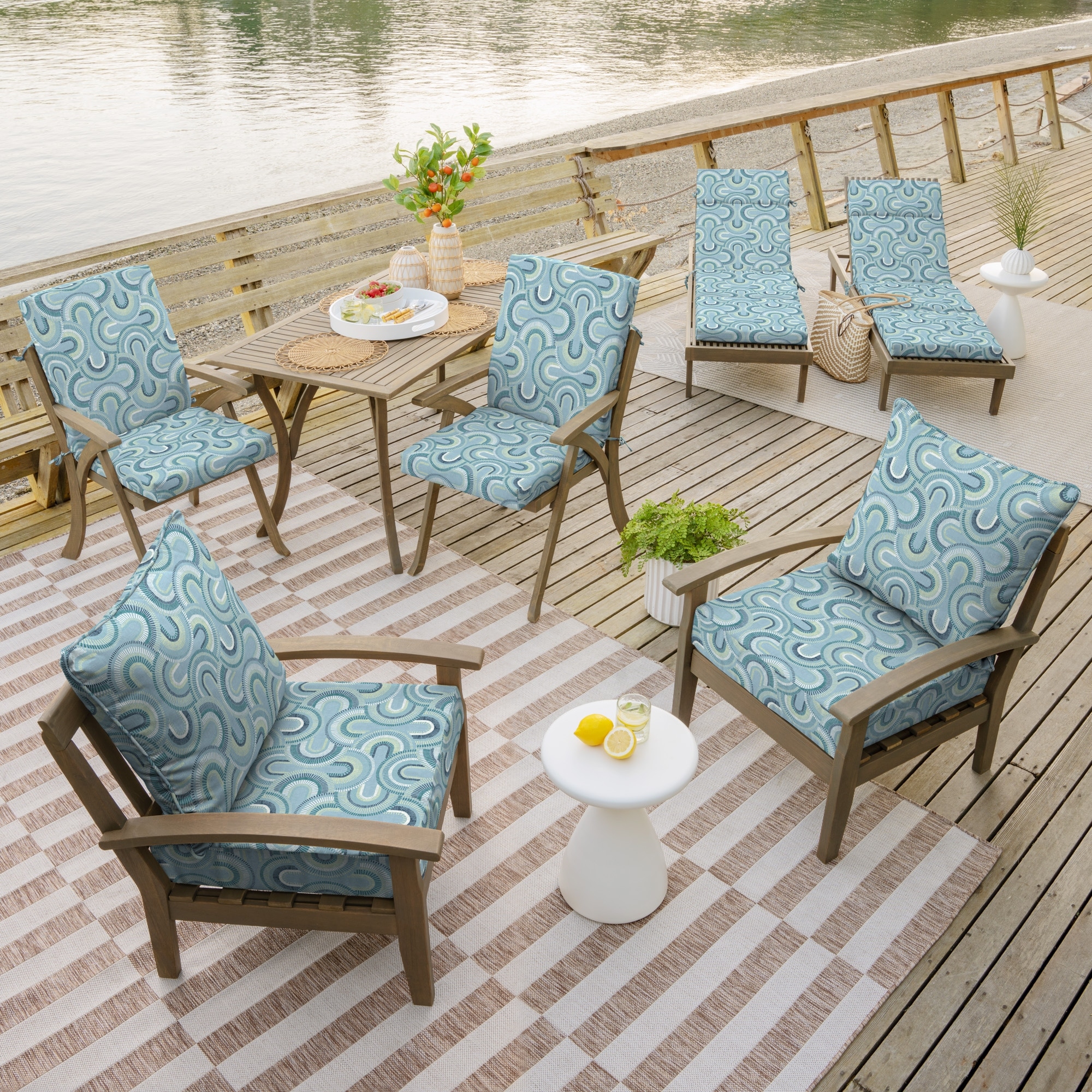 Arden Outdoor Chaise Lounge Chair Cushions ARDEN Outdoor Chaise