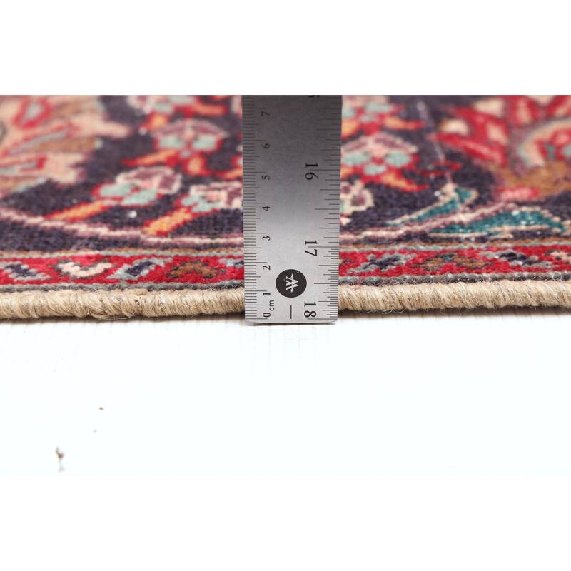 ECARPETGALLERY Hand-knotted Antalya Vintage Red Wool Rug - 9'0 x 12'1