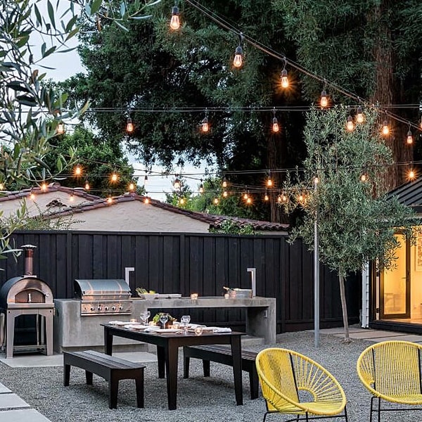 Outdoor patio table lights on sale