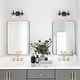 preview thumbnail 51 of 51, Modern 3-Light Bathroom Vanity Light Minimal Globe Glass Wall Sconce