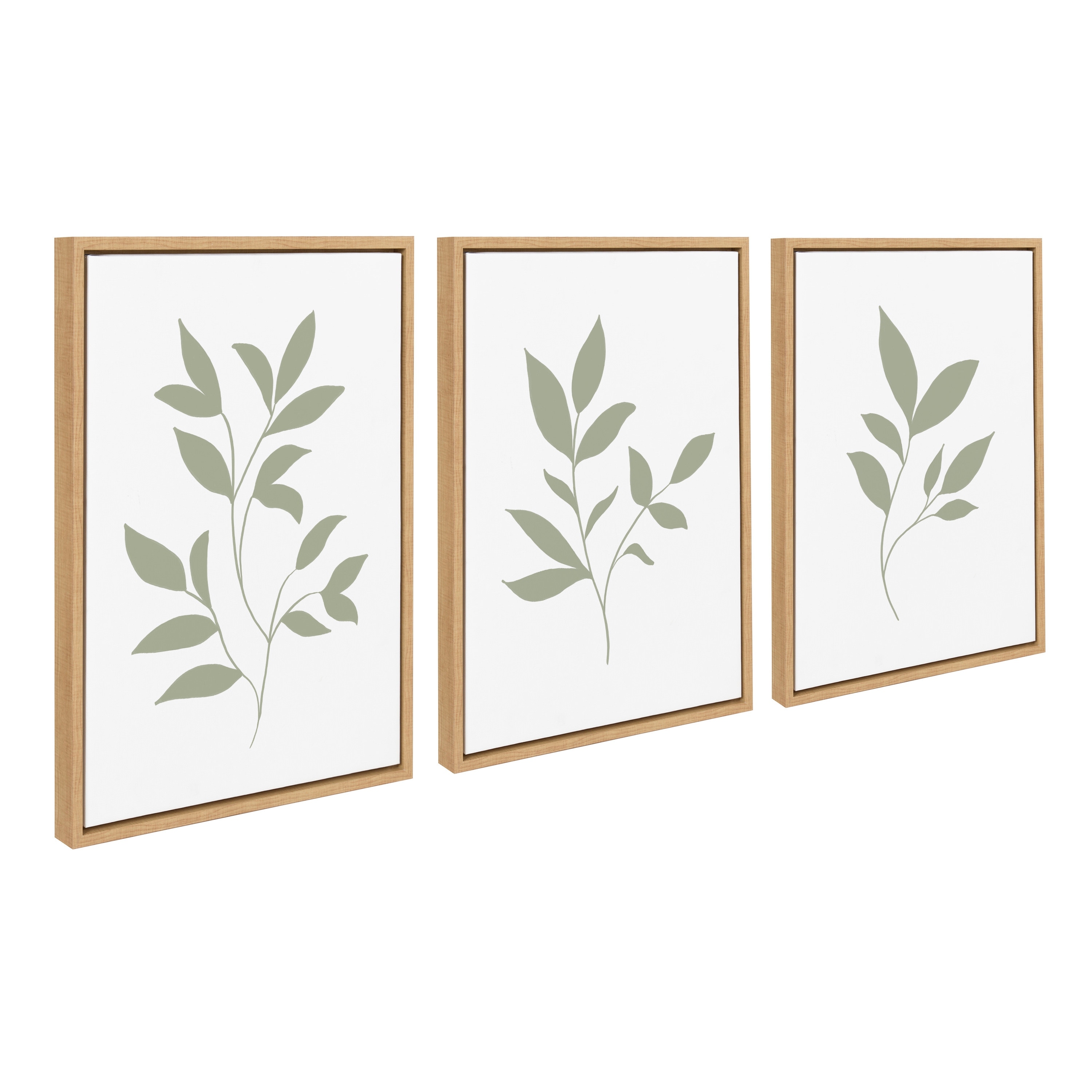 Kate and Laurel Sylvie Nature Framed Canvas by Creative Bunch Studio