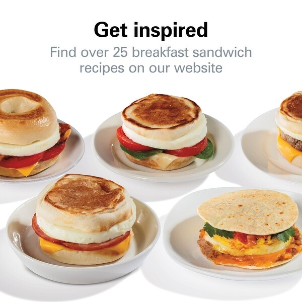 Hamilton Beach Breakfast Sandwich Maker Bed Bath Beyond 7881729