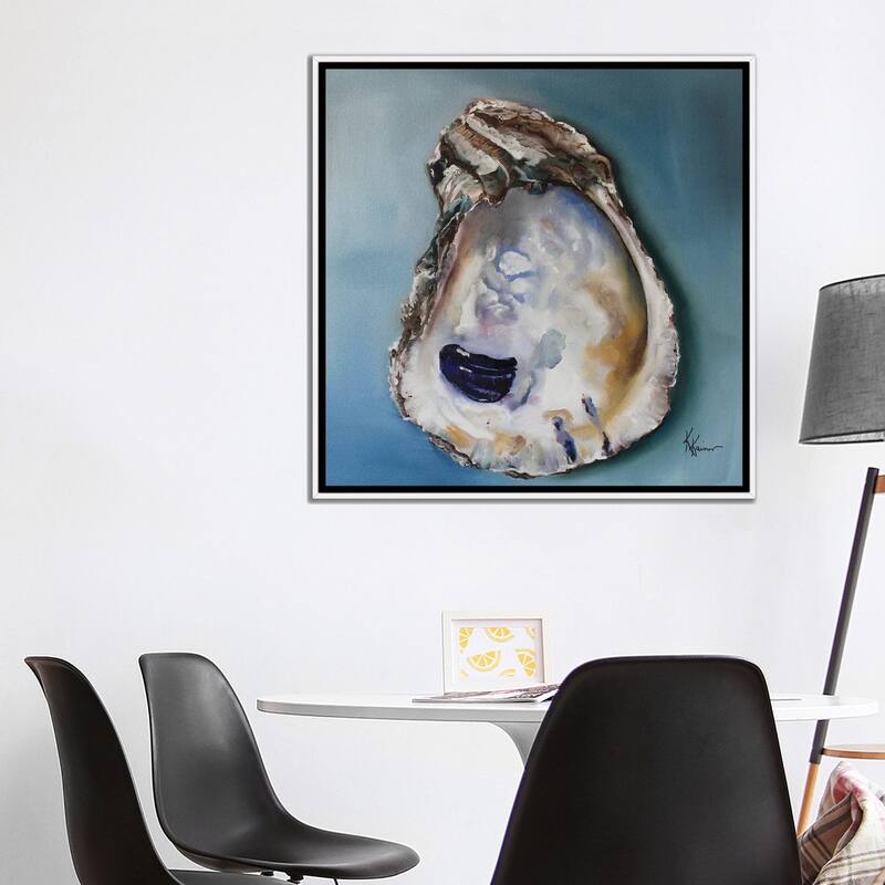 iCanvas "Maryland Oyster Shell" by Kristine Kainer Framed Canvas Print