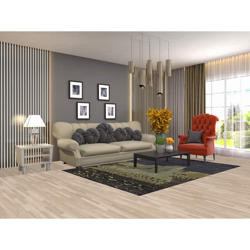 Abstract Design Gabbeh Persian Wool Area Rug Handmade Bedroom Carpet - 5'6" x 8'0"