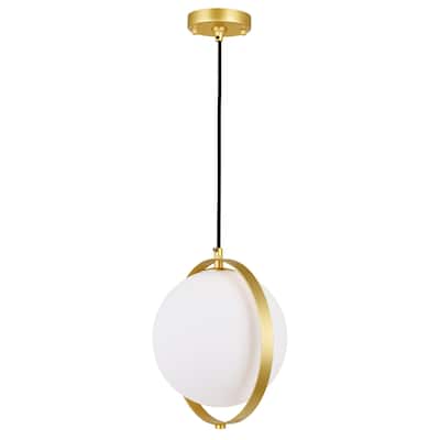 Da Vinci 1 Light Mini Pendant With Brass Finish - Medallion Gold