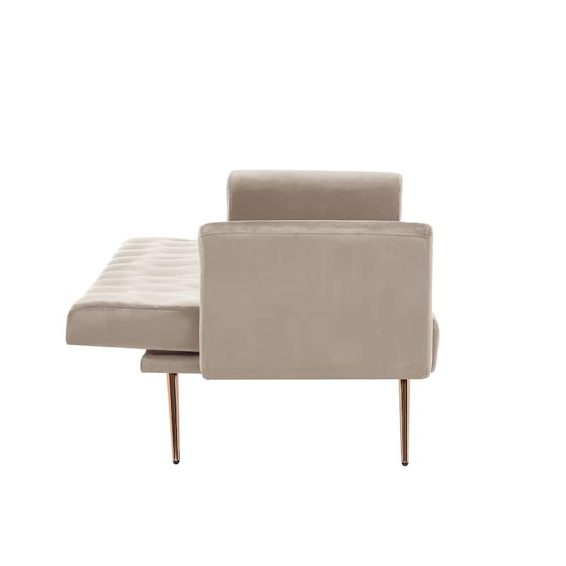 71" Convertible Double Folding Living Room Sofa Bed