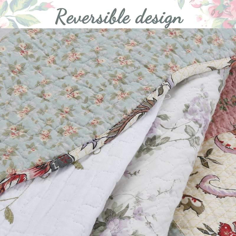 Celia Patchwork Cotton Quilt Bedding Set