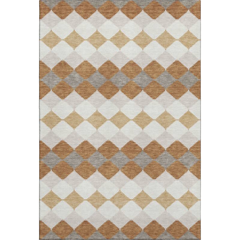 Premium Washable Super Soft Diamond Modern Mayfield Rug