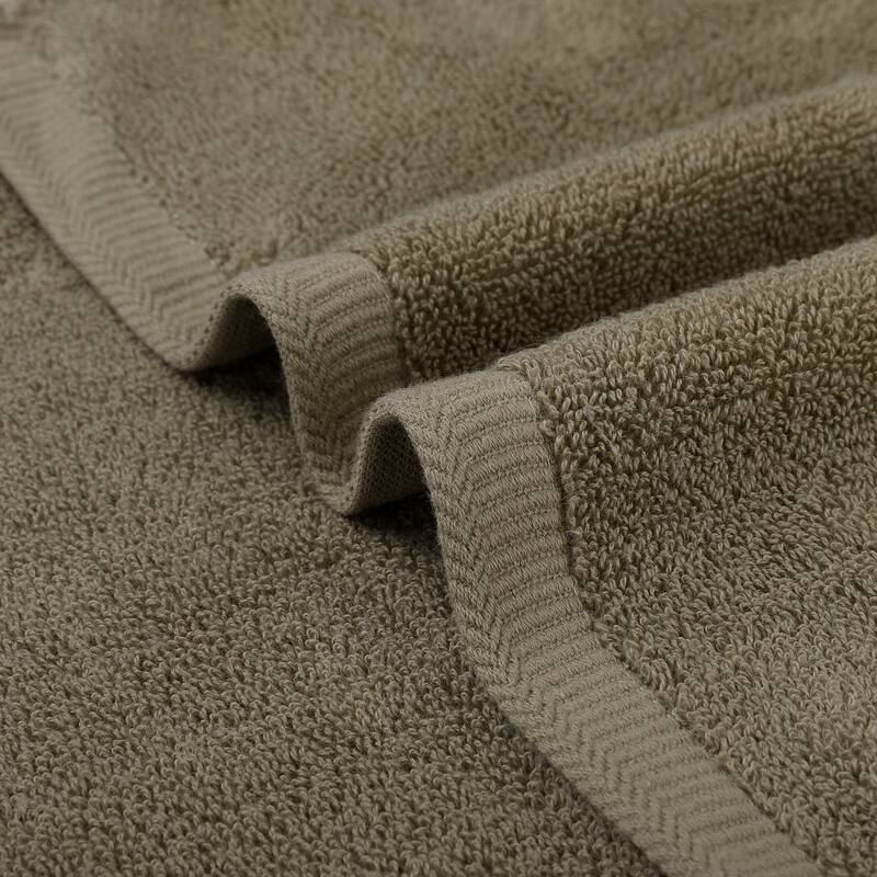 Cotton Cartoon Pattern Hand Towels, Absorbent and Comfort Decorative Towel for Bathroom Kitchen 14" x 30" Brown