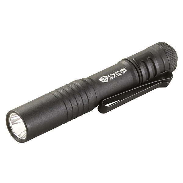 Streamlight MicroStream Flashlight Black w/White C4 LED AAA Alkaline 66318