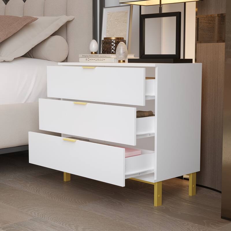 3-Drawer Dresser for Displaying & storage