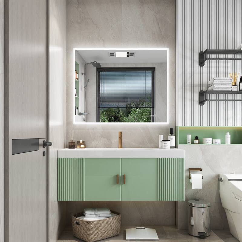 Modern Wall Mounted LED Bathroom mirror