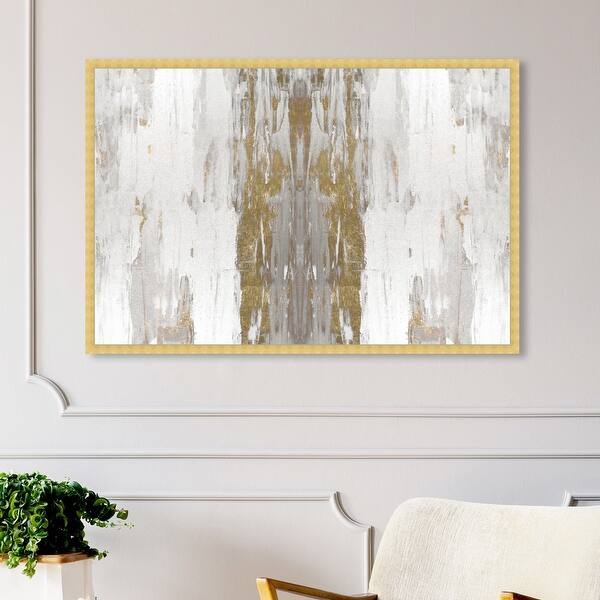 Shop Oliver Gal Sensation White Abstract Framed Wall Art Prints