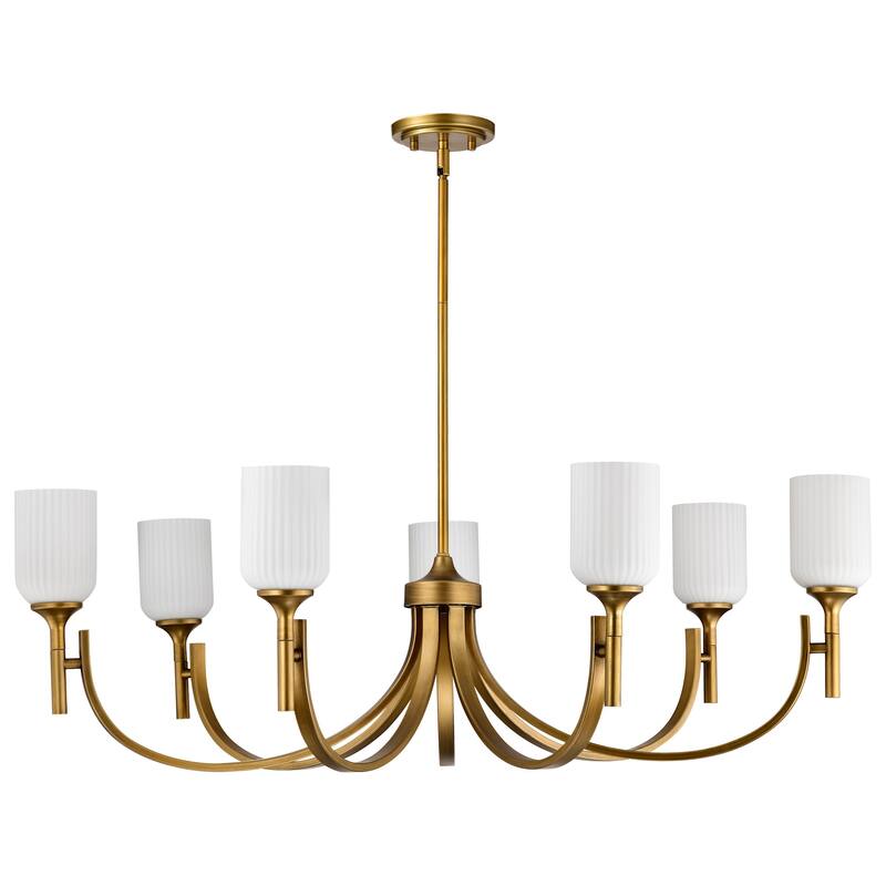 Nuvo Lighting 60/8651 Solara 7 Light 40" Wide Chandelier