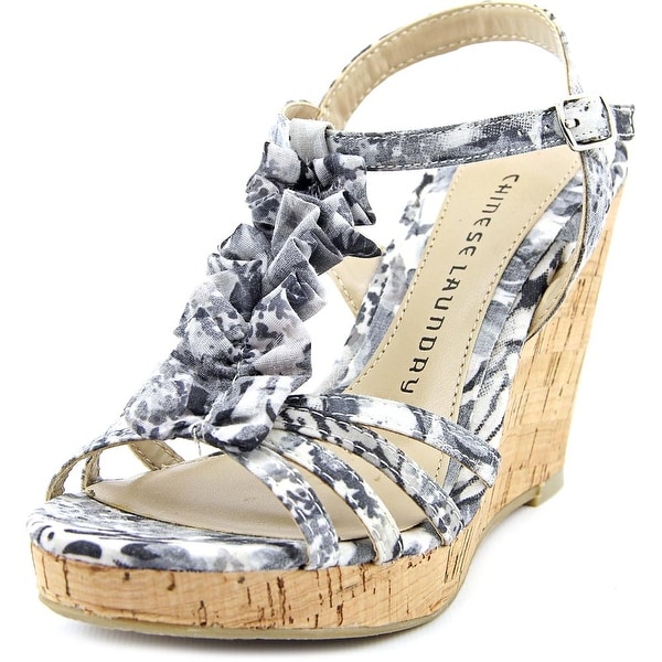 Chinese Laundry Venice Beach Open Toe Canvas Wedge Sandal Free Chinese Laundry Venice Beach Open Toe Canvas Wedge Sandal