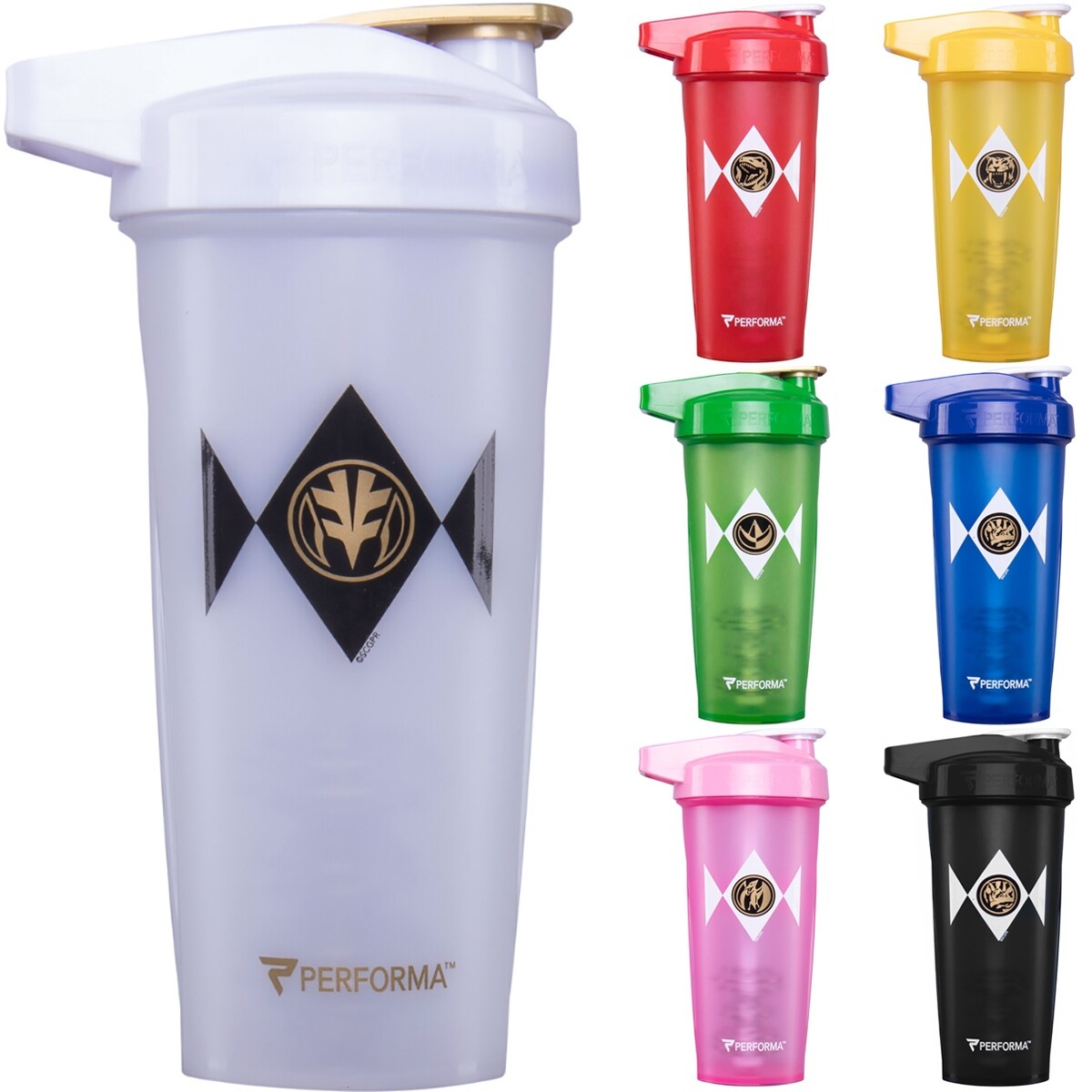 OFFICIAL POWER RANGERS CHILDRENS PLASTIC TRAVEL MUG DRINK CUP WITH STRAW 