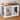 Moasis Dog Crate Furniture, End Table with Feeding Bowls