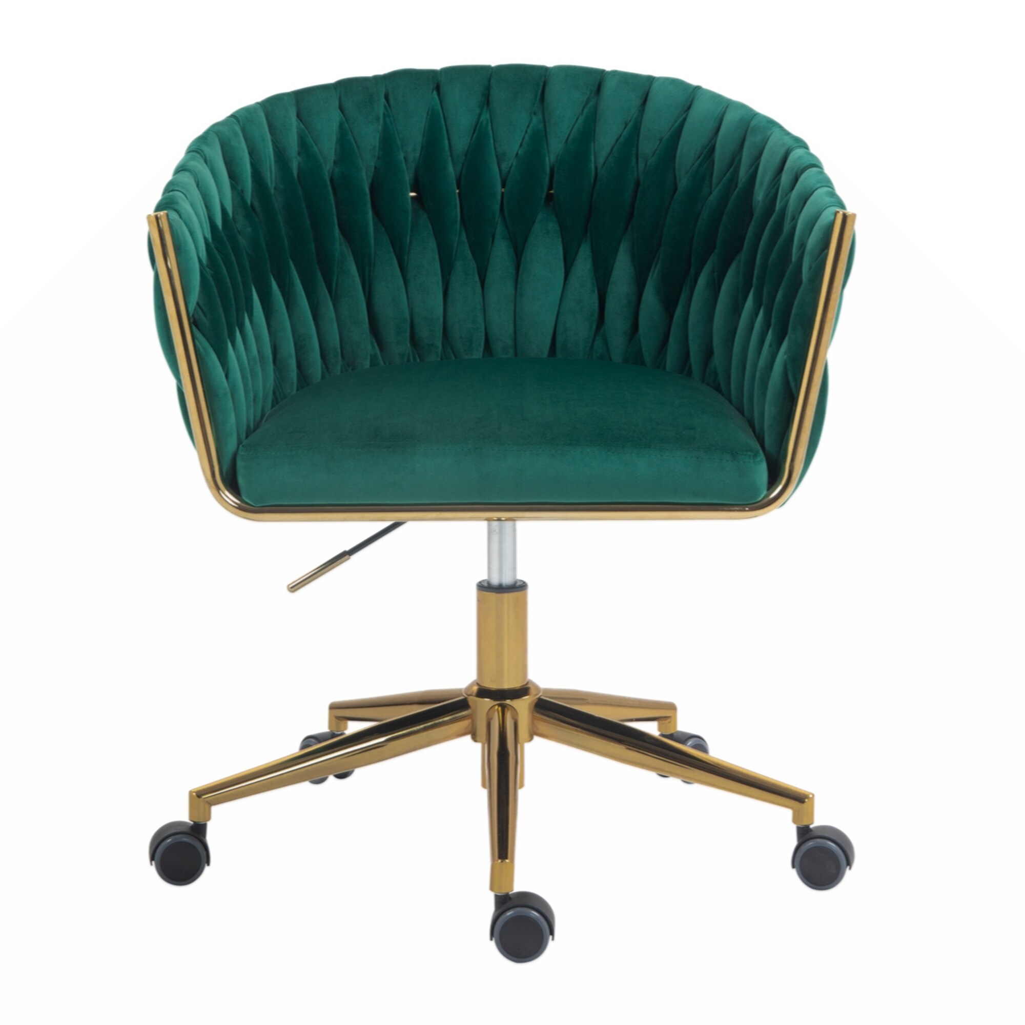 Vanity chairs with wheels,Height adjustable,360° swivel for