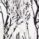 preview thumbnail 17 of 15, Porch & Den Pagosa Tree Branch Lined Window Valance