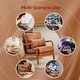 preview thumbnail 10 of 8, EROMMY Mid Century Modern Accent Chair, Upholstered Lounge Armchair with Solid Wood Frame and Cushion for Living Room